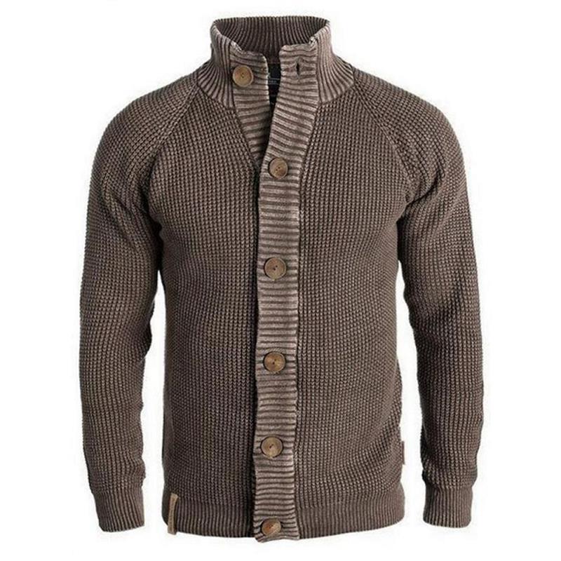 Hubert | Men's Buttoned Knitted Cardigan – Soft, Comfortable & Durable