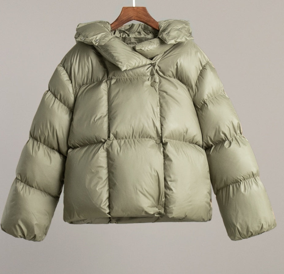 Ainsley | Women’s Thick Winter Padded Jacket with Hood