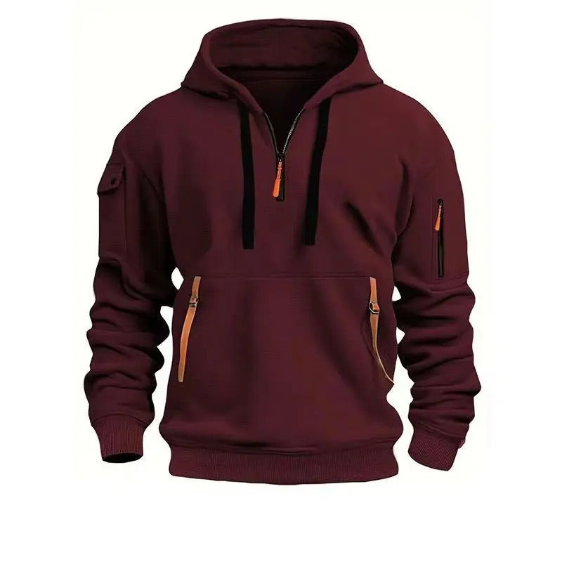 Lars | Men's Tactical Hoodie with Adjustable Drawstring and Modern Design