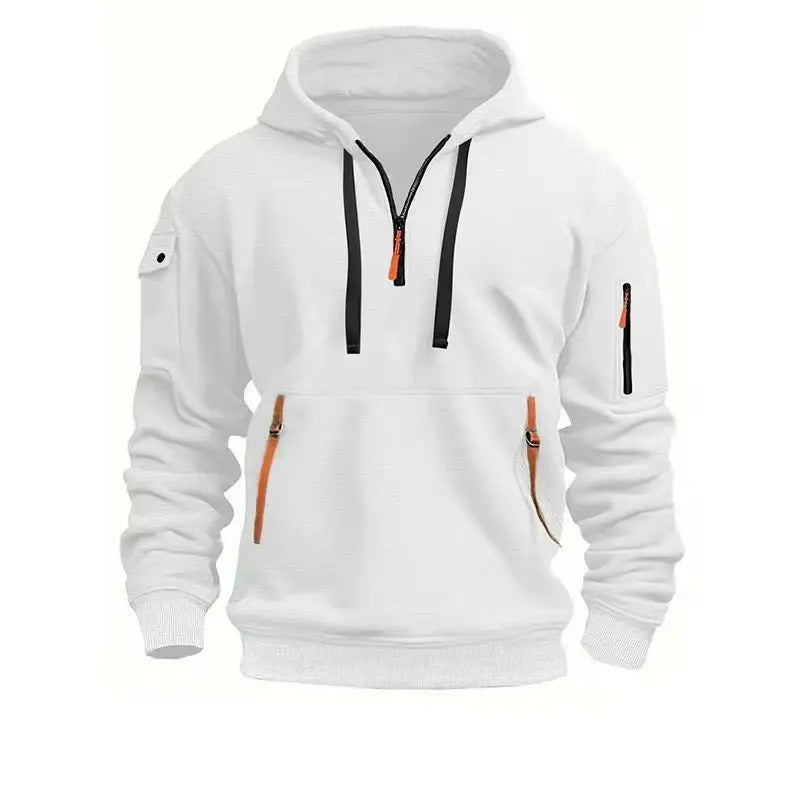 Lars | Men's Tactical Hoodie with Adjustable Drawstring and Modern Design