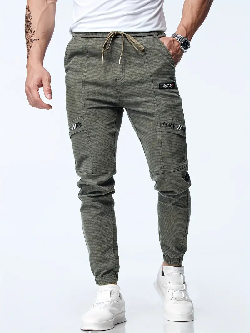 Nils | Men's Adjustable Waist Jogging Trousers with Pockets