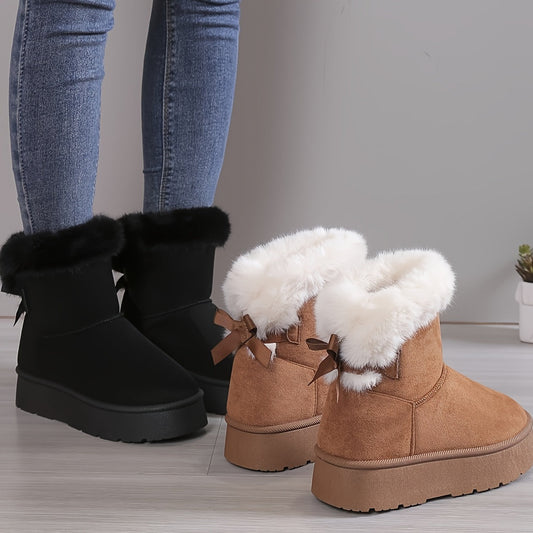 Maude | Women’s Winter Boots with Warm Thermal Lining & Non-Slip Platform Sole