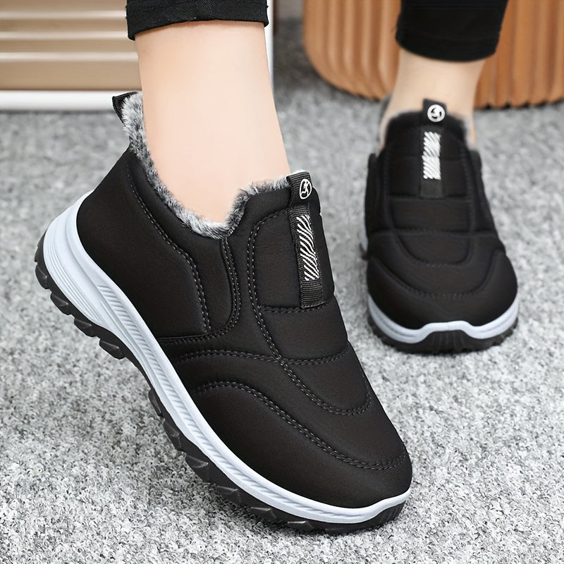 Peggy | Women’s Ankle-High Slip-On Winter Boots with Warm Lining
