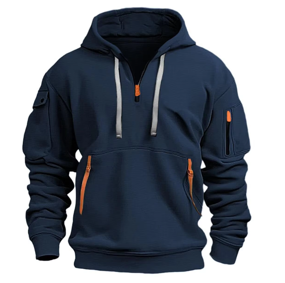 Lars | Men's Tactical Hoodie with Adjustable Drawstring and Modern Design