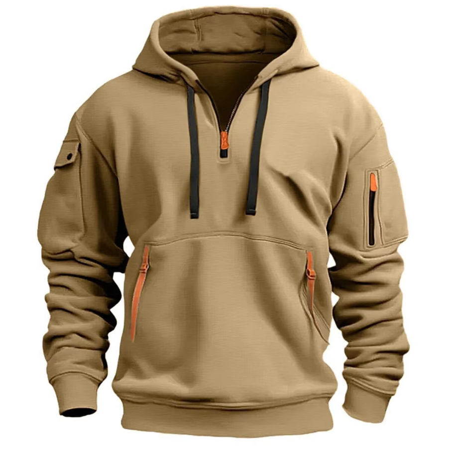 Lars | Men's Tactical Hoodie with Adjustable Drawstring and Modern Design