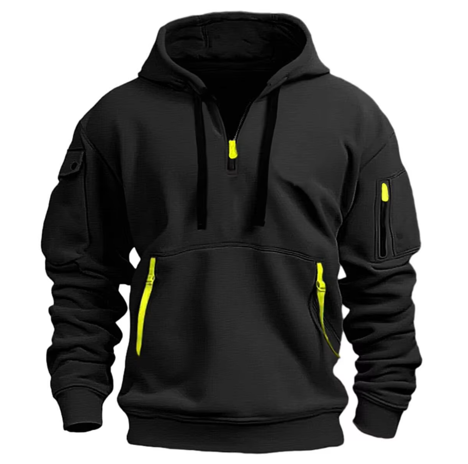Lars | Men's Tactical Hoodie with Adjustable Drawstring and Modern Design