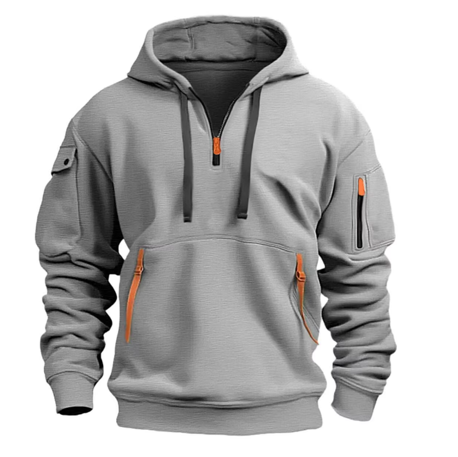Lars | Men's Tactical Hoodie with Adjustable Drawstring and Modern Design
