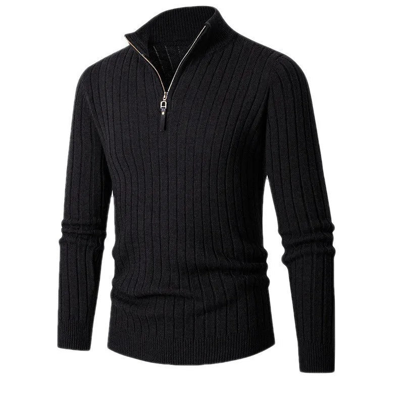 The Oslo Quarter Zip Jumper for Men - Old Money