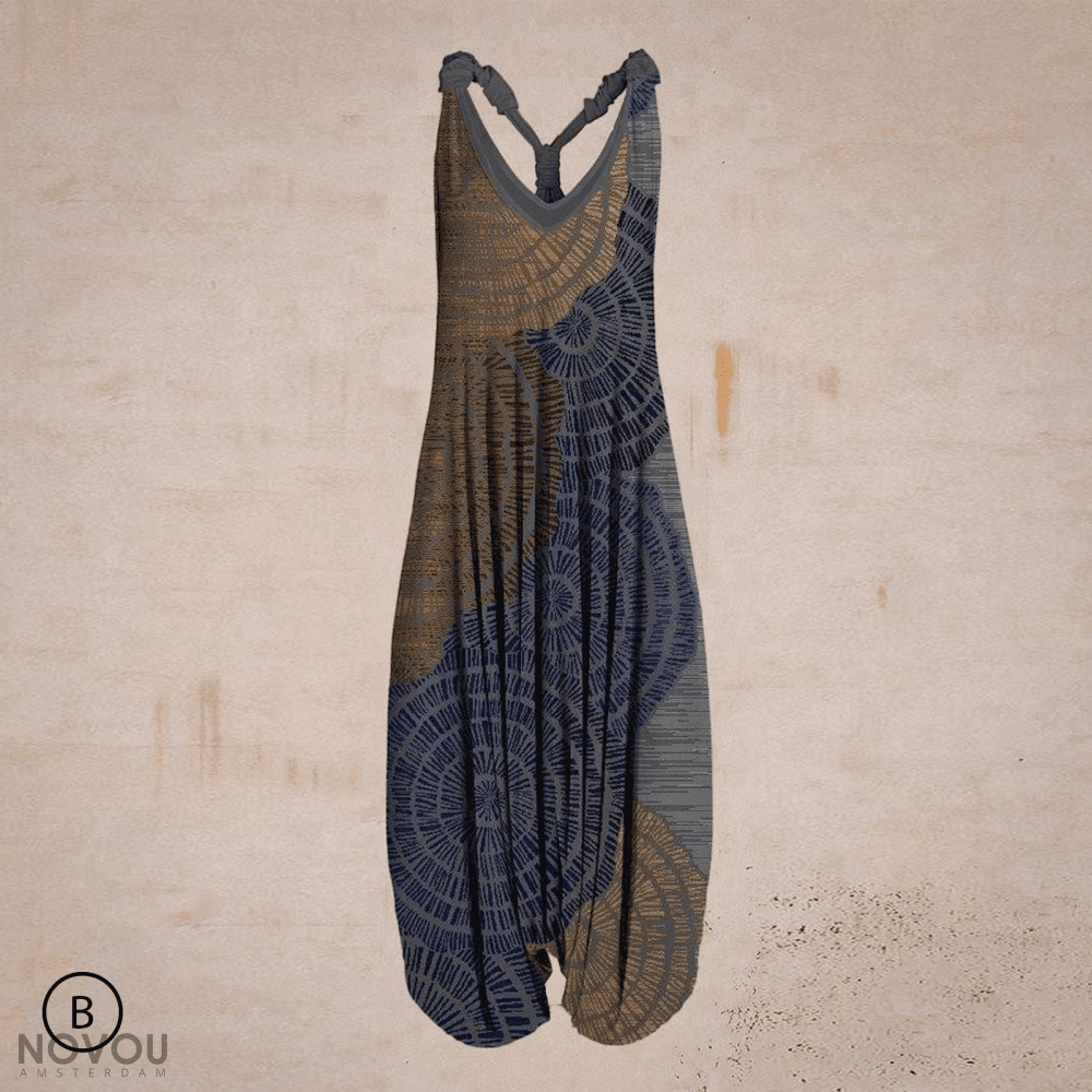 Ophelia | Women's Bohemian Print Airy Summer Jumpsuit