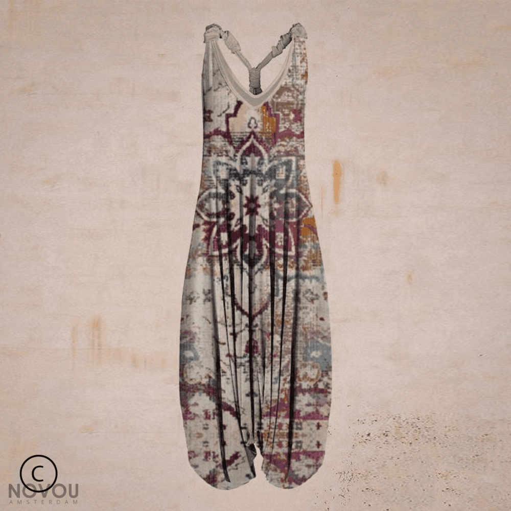 Ophelia | Women's Bohemian Print Airy Summer Jumpsuit