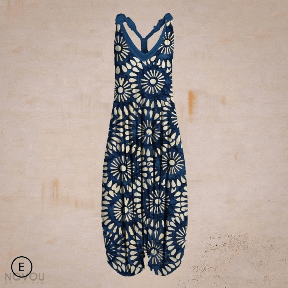 Ophelia | Women's Bohemian Print Airy Summer Jumpsuit