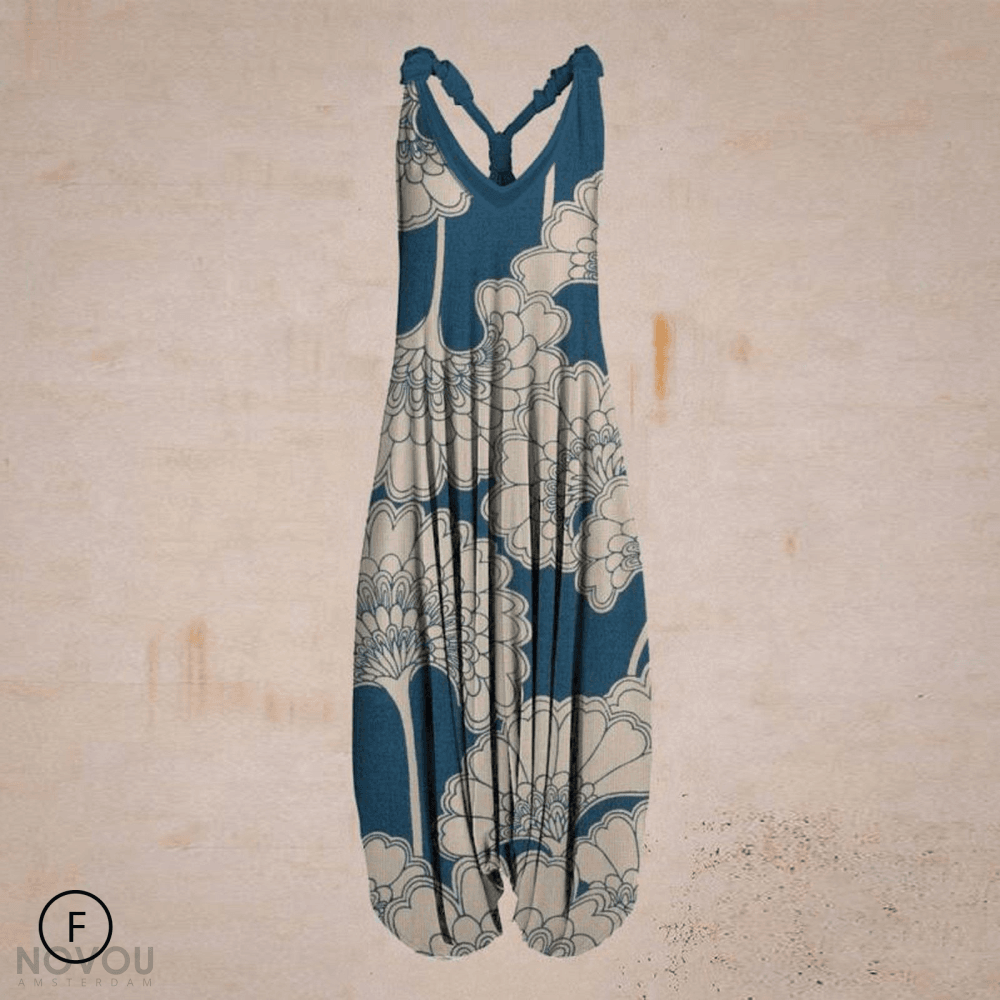 Ophelia | Women's Bohemian Print Airy Summer Jumpsuit