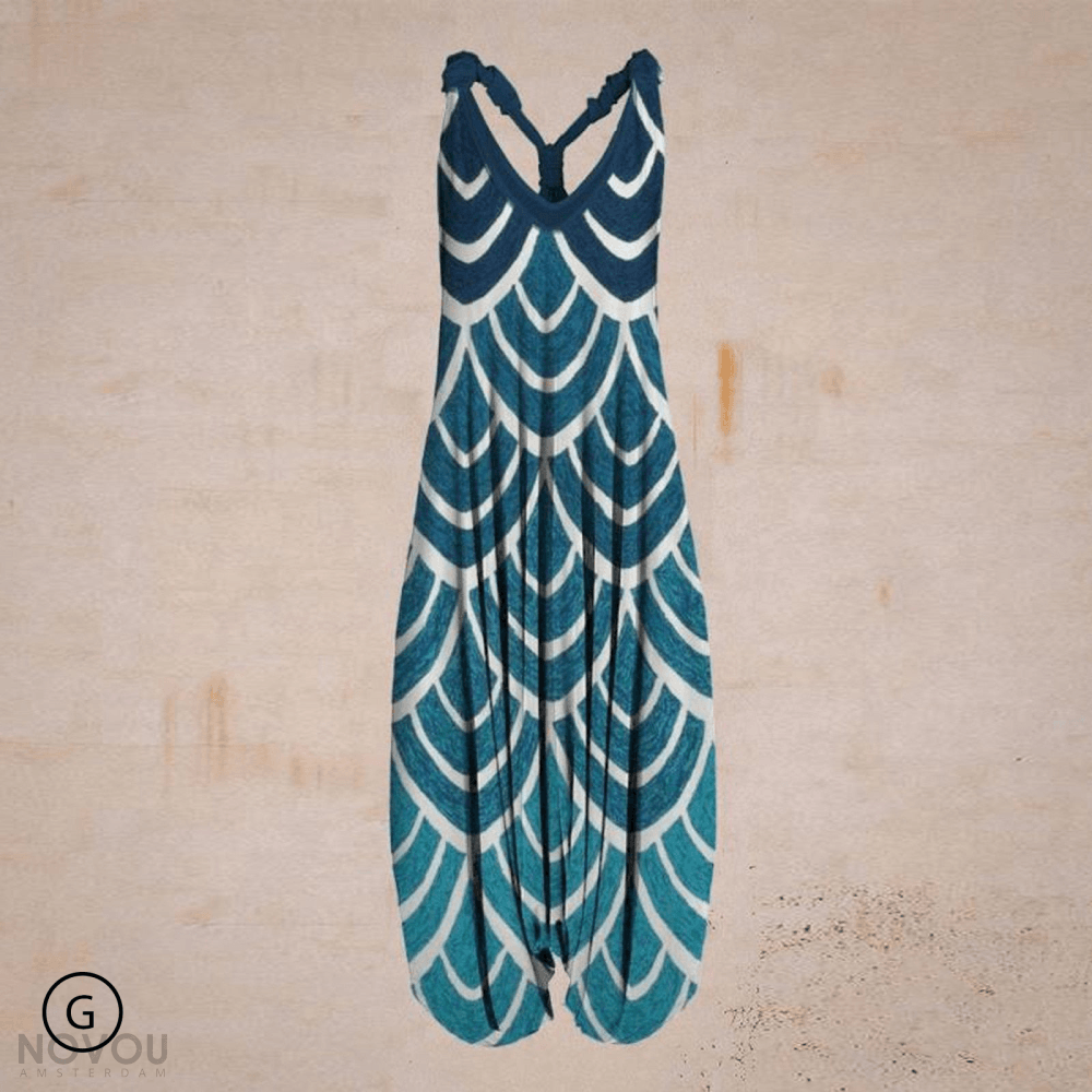 Ophelia | Women's Bohemian Print Airy Summer Jumpsuit