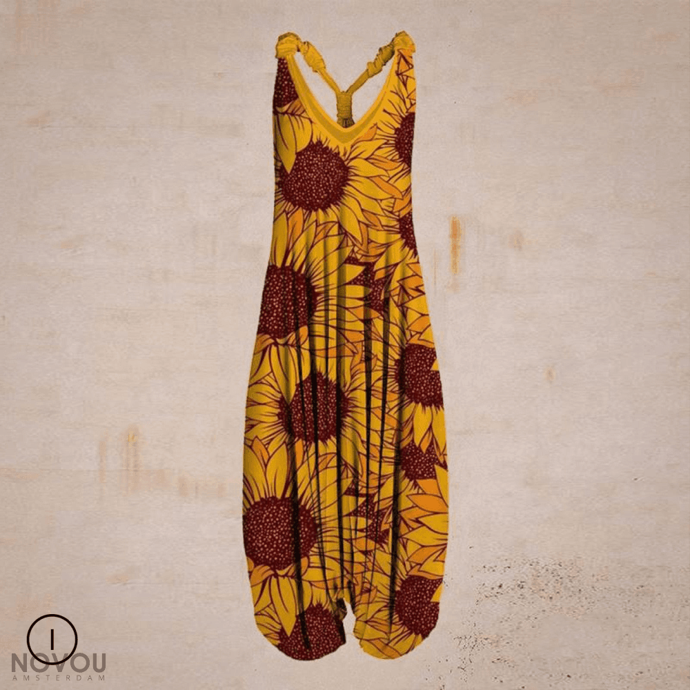 Ophelia | Women's Bohemian Print Airy Summer Jumpsuit