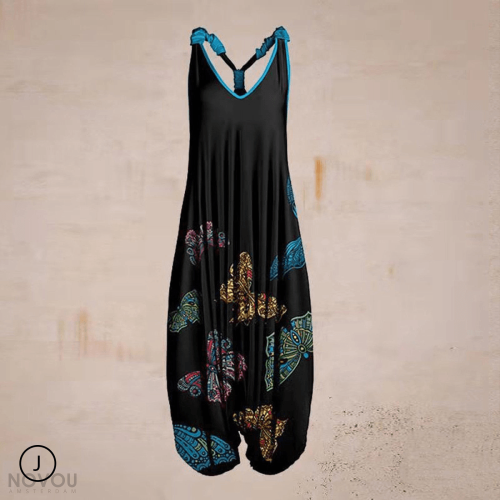 Ophelia | Women's Bohemian Print Airy Summer Jumpsuit