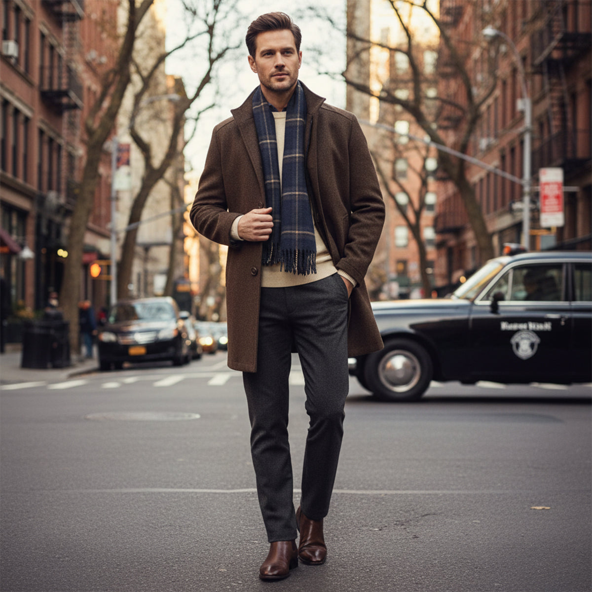 The Vienna Wool Coat – Men’s Classic Winter Overcoat