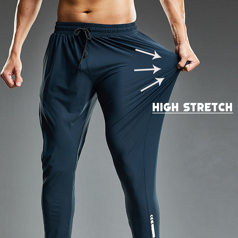 Hartmut | Men's Flexible Stretch Joggers with Elastic Waistband for Active Days