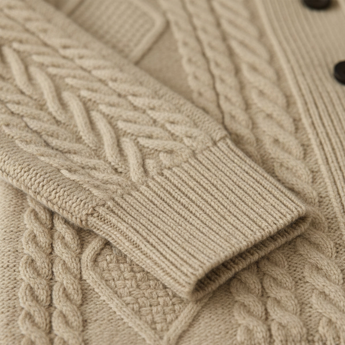 The Winchester 100% Cashmere Cardigan for Men