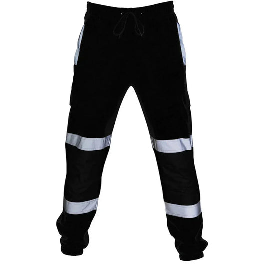 Ortwin | Men's Reflective High Visibility Work Trousers with Safety Stripes