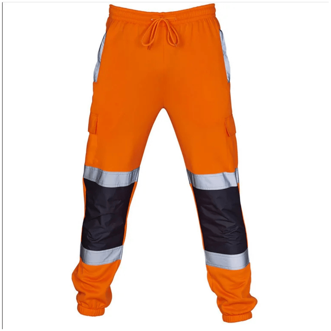 Ortwin | Men's Reflective High Visibility Work Trousers with Safety Stripes