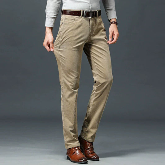 Ainsworth | Men’s Slim Fit Work Trousers with Stretch and Tailored Look
