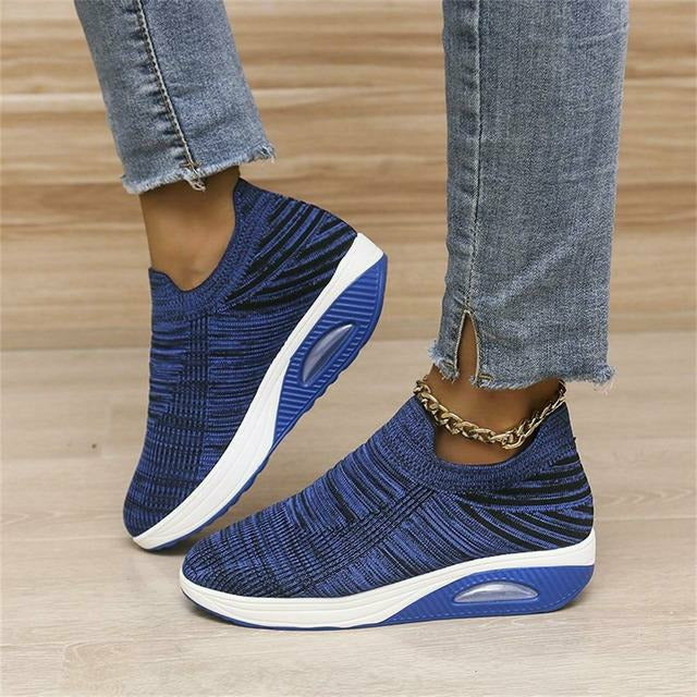 Vespera | Women's Slip-On Laceless Sock-Style Comfortable Sneakers
