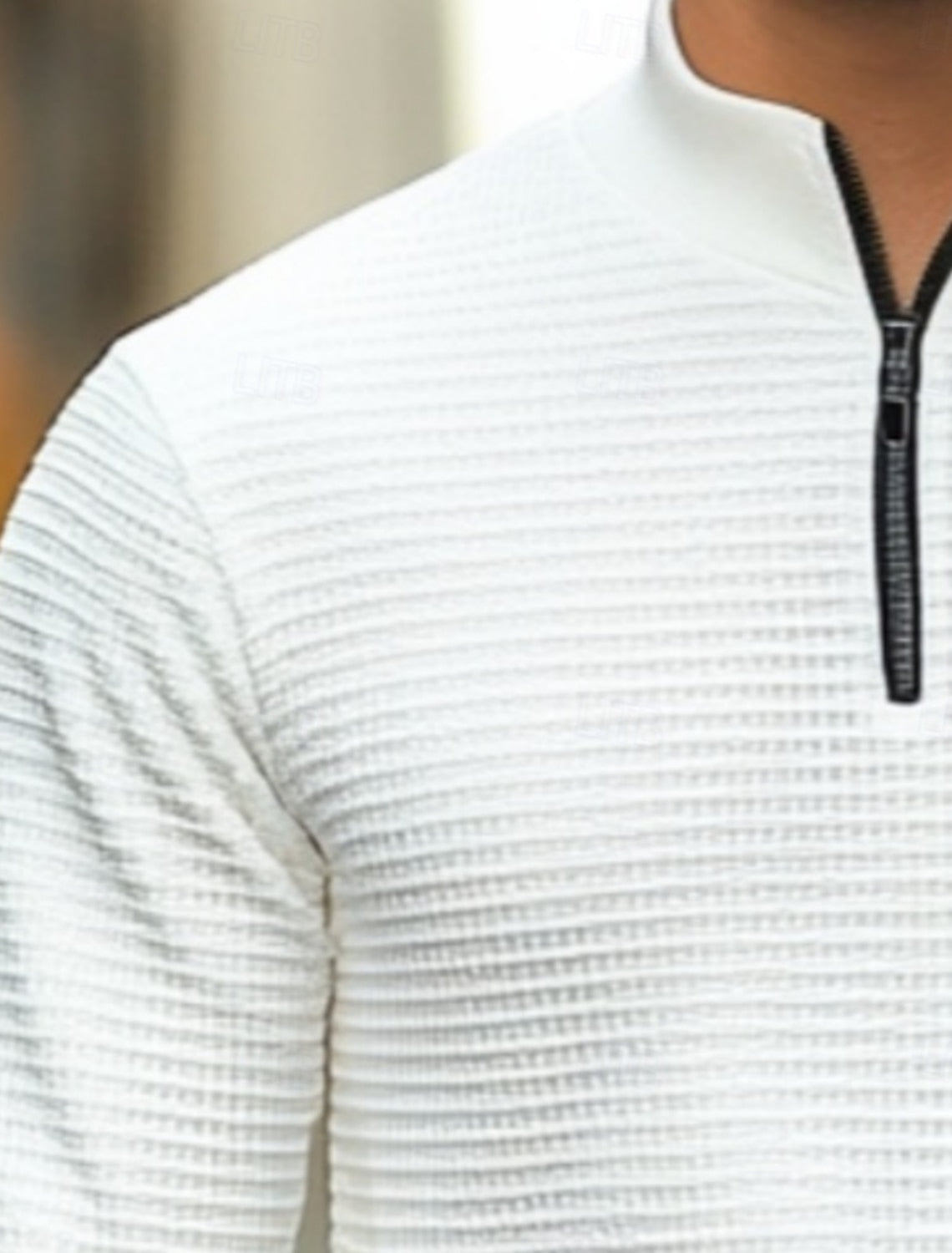Gisbert | Classic Zip Collar Pullover for Men – Stylish and Comfortable