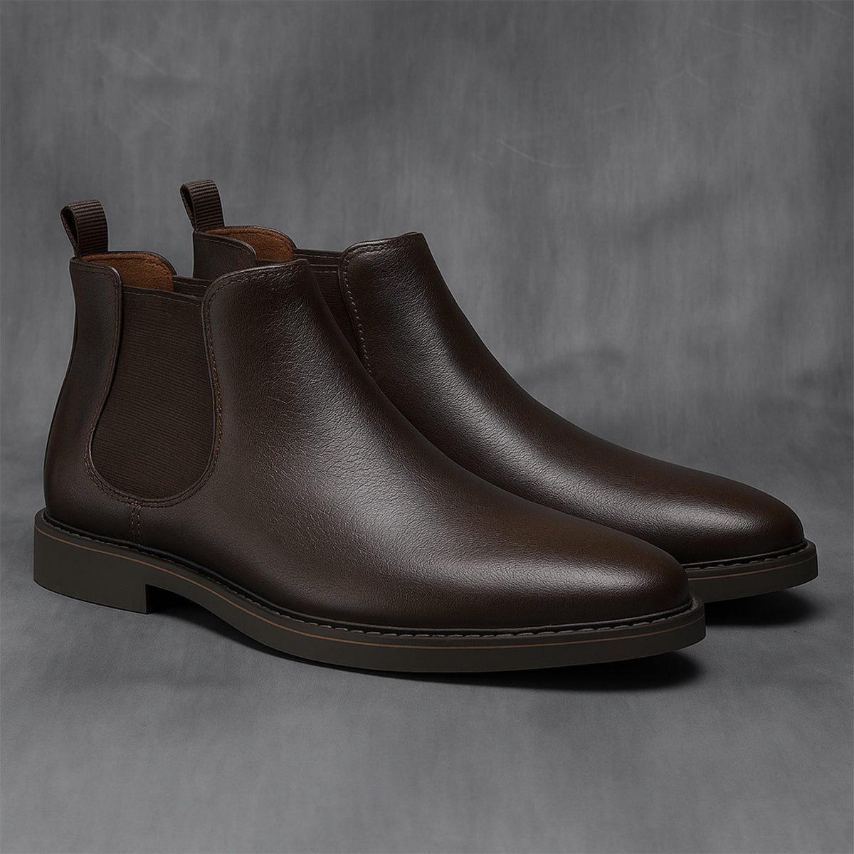 The Staffordshire Men's Classic Leather Chelsea Ankle Boots