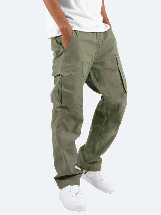 Anselm | Men's Loose-Fit Cargo Trousers with Practical Design